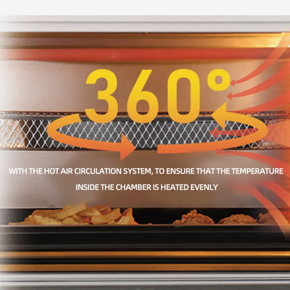 45L commercial stainless steel electric oven fully automatic oven multifunctional electric oven 4