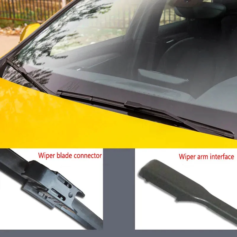 Essuie Glace Pour Dacia Sandero Balais D'essuie-glaces,Missima Lames D'essuie Glace De Pare Brise, Pour Dacia Renault Sandero 2015 2016 2017 2018 2019, 3 Pièces - Auto Balai Caoutchouc Naturel