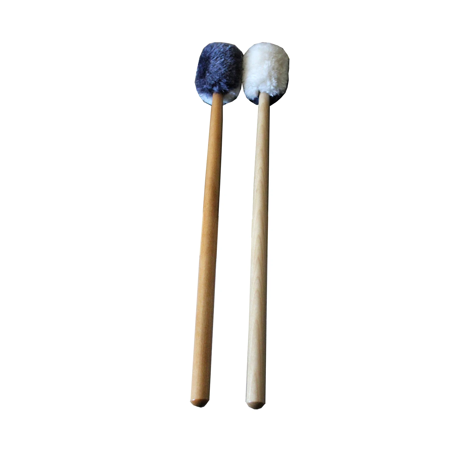 Felt Gong Mallet With Wooden Handle 2 Pcs for Gong Percussion Sound Healinig Tool