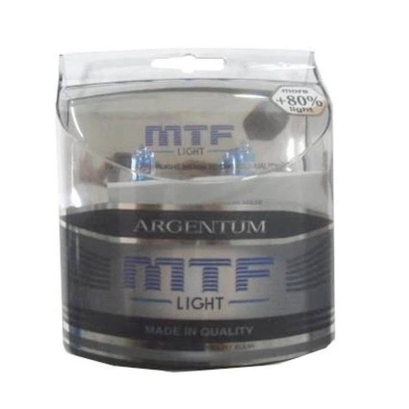 Лампа H27 (27W) MTF Argentum 4000K +80% яркости MTF MTF-881-AR80,  Лампы дальнего света Автолампы  автомобиль (art.: 3920bcd062b53) - 3920bcd062b53