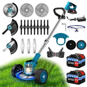 Cordless Lawn Mower and Trimmer 1