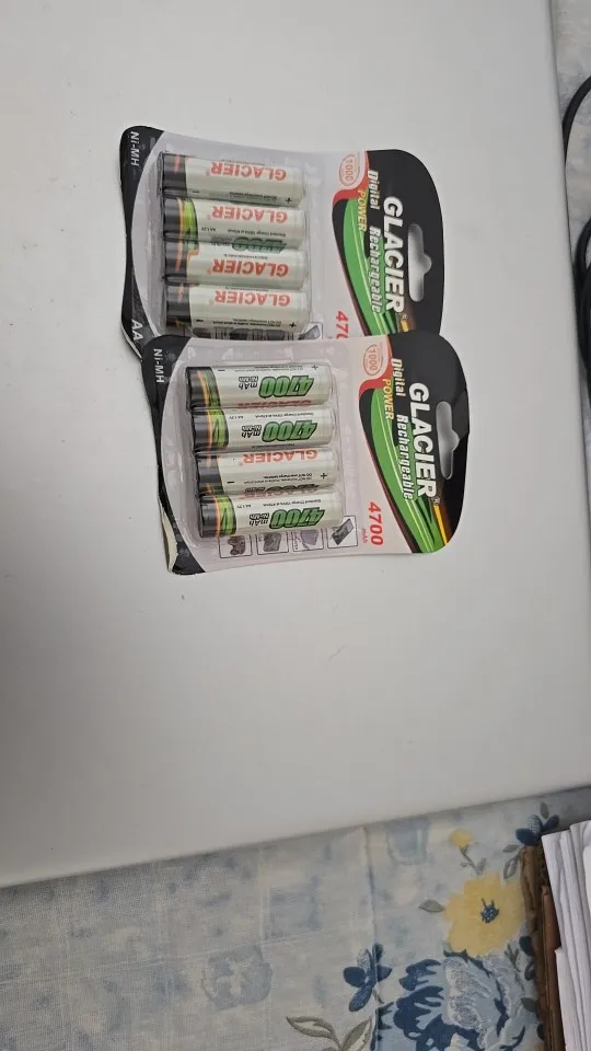 4 Pilha AA Recarregavel 4700mAh - Neverdie Store photo review