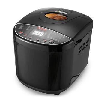 19-in-1 Programmable Bread Maker, 650W Automatic Dough & Bread Machine with Timer 1