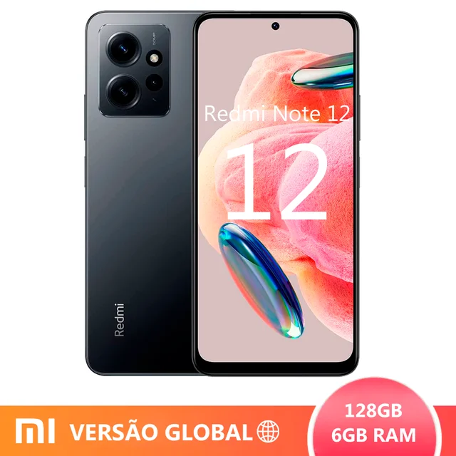 Celular Xiaomi Redmi Note 12 Onyx Gray 4GB-128GB