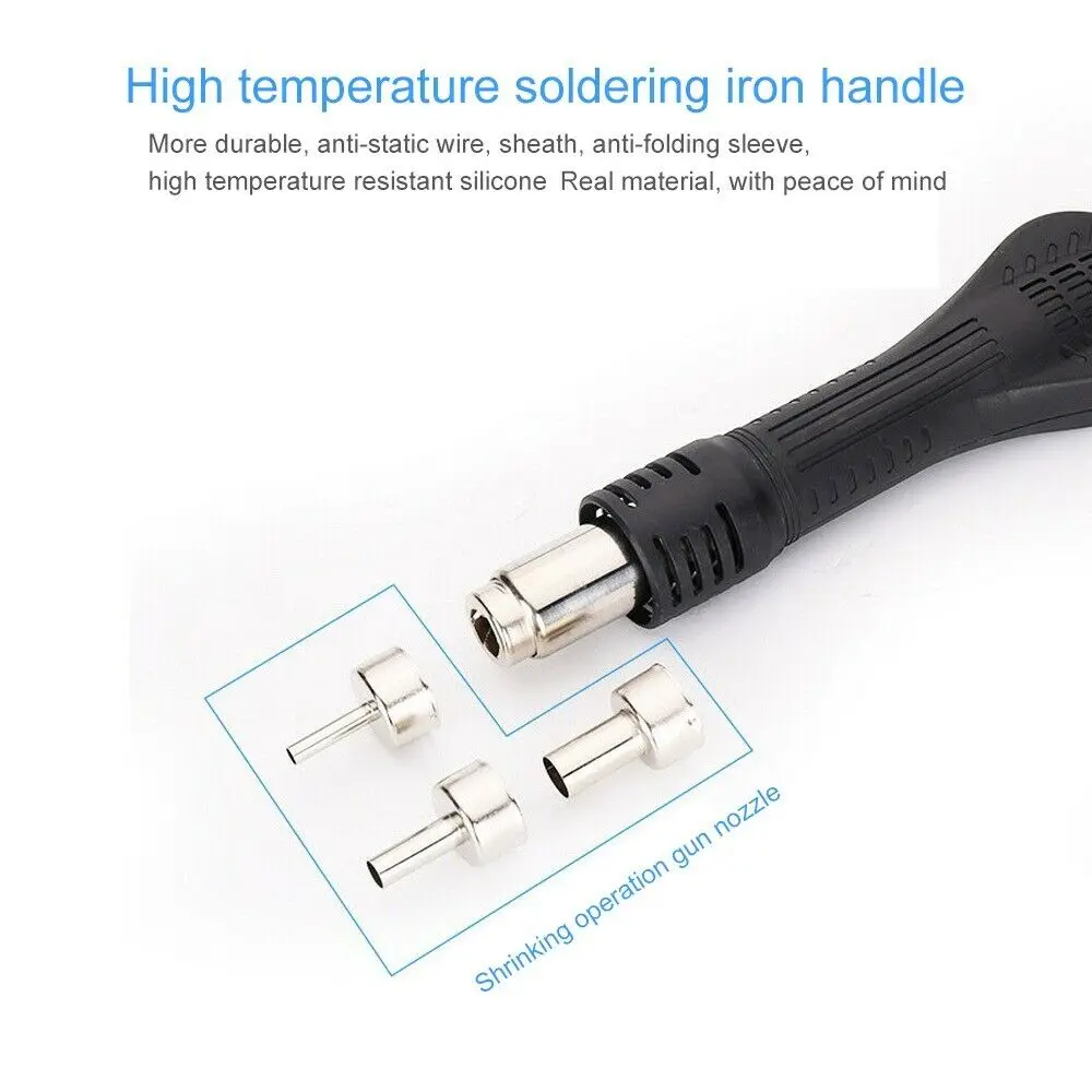 GORDAK 909D Soldering Station 2A USB SMD Rework Soldering Iron Station DC Power Supply 0-15V 0-2A 5V USB Charging Port soldering station soldering tool