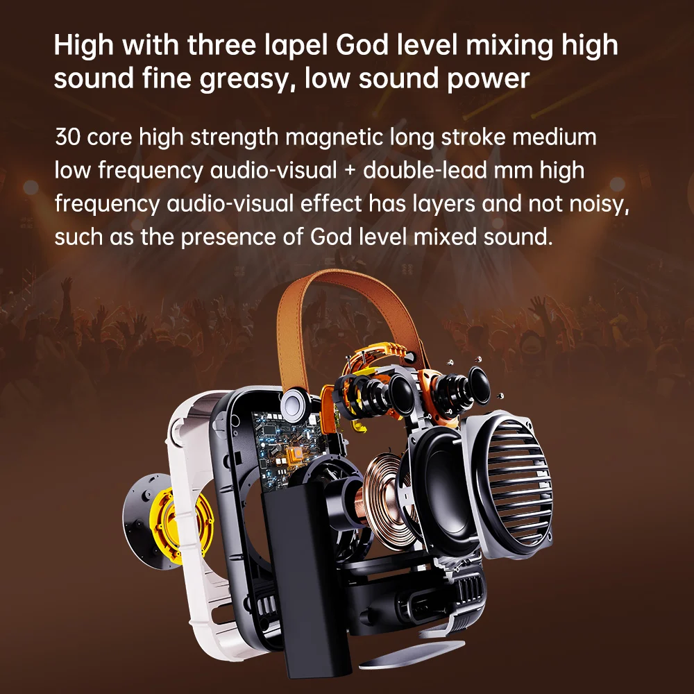 Spark-Pro Bluetooth Portable Speaker Karaoke Speaker Powerful Sound Microphone O