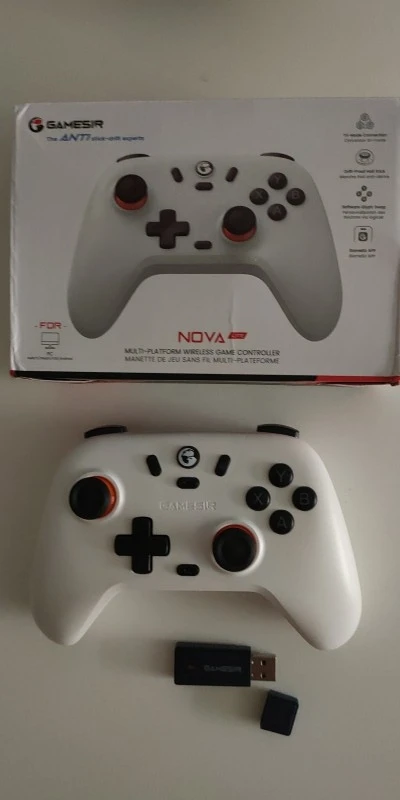 GameSir-controlador de interruptor inalámbrico Nova Lite, mando Bluetooth con efecto Hall para Nintendo Switch, iPhone, Android, teléfono y PC photo review