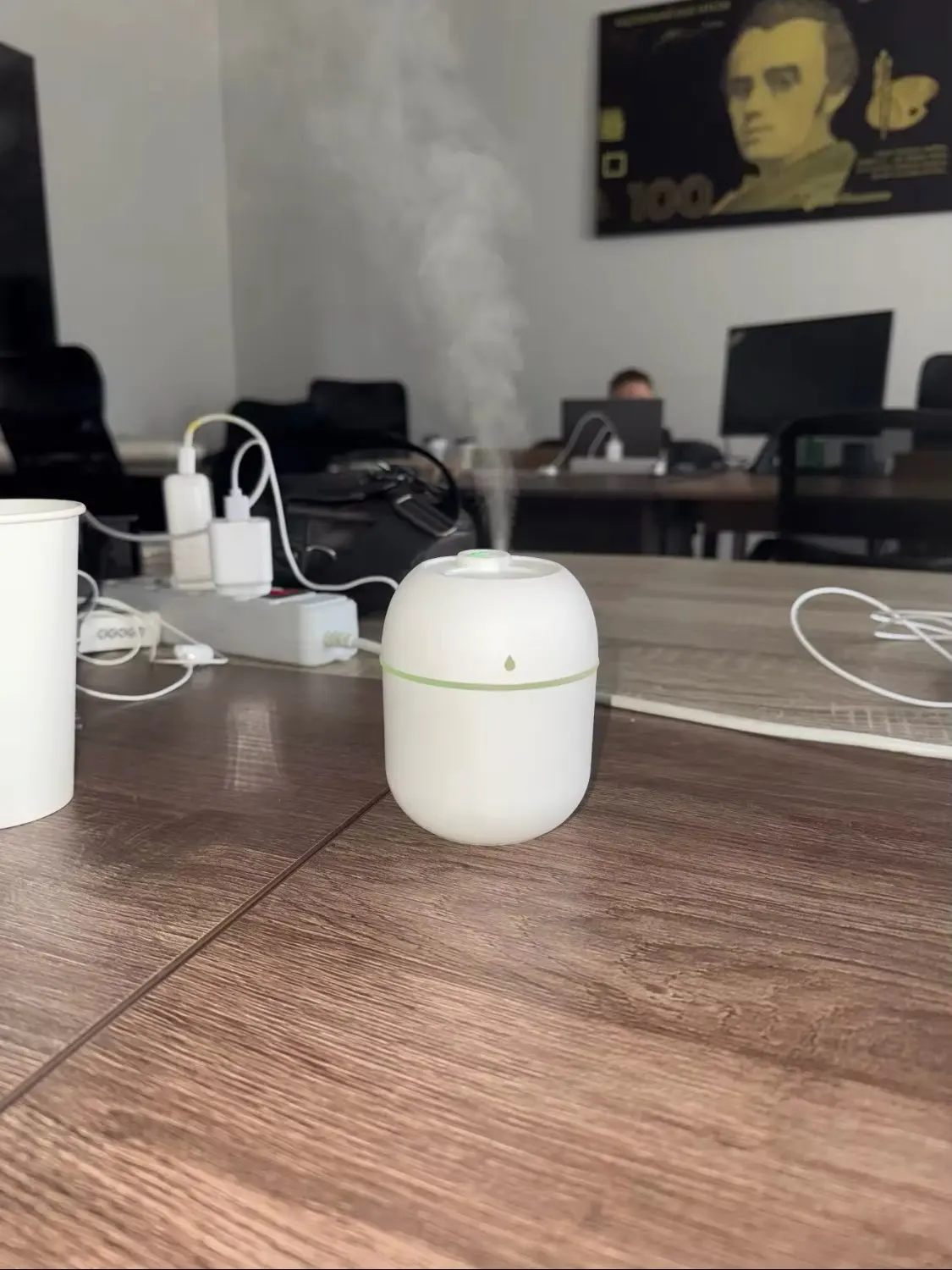 Mini Air Humidifier & Essential Oil Diffuser photo review