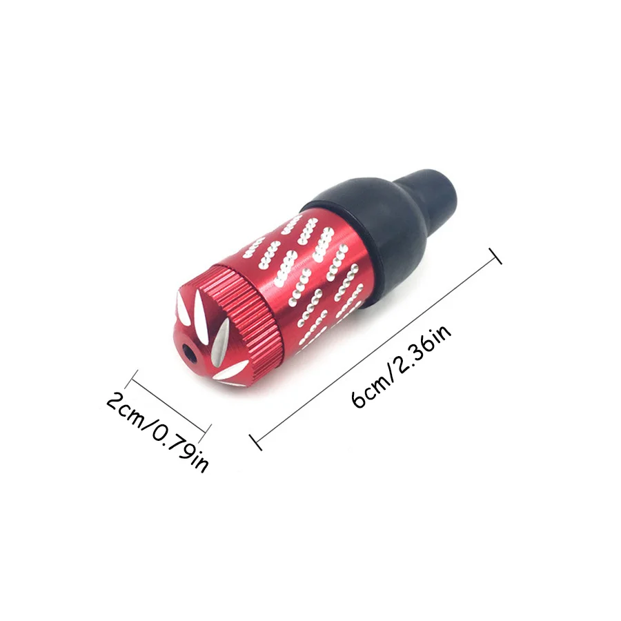 Aluminum Alloy Nipple 10/5/1 Pcs/Lot Tobacco Smoking Accessories with Rubber Mouthpiece Party Pipe Mixed Color