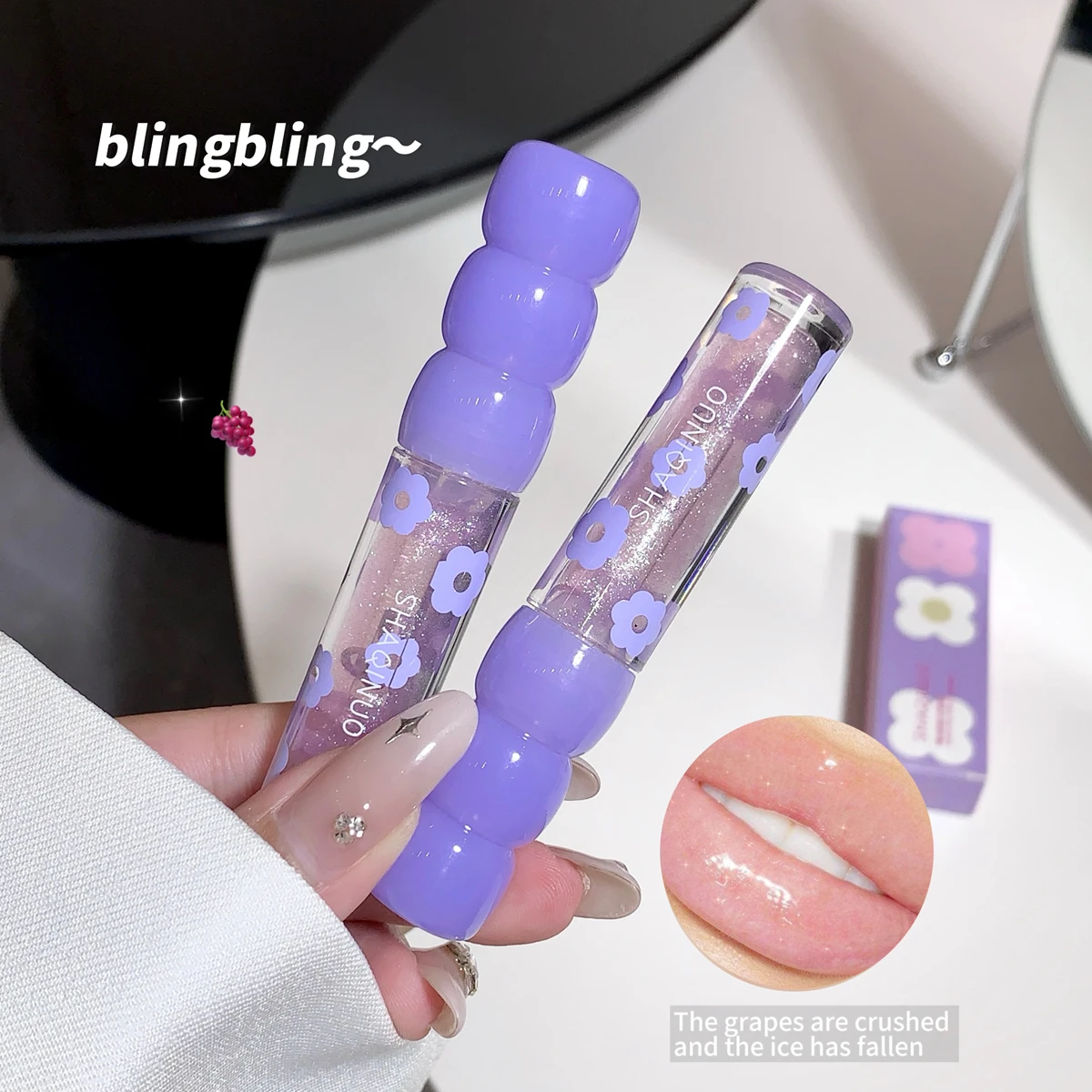 Shimmering Dewy Hydrating Lip Oil Gloss - Intense Moisturizer with Lightweight, Non-Sticky Shine - Perfect Long-Lasting Lip Care 5