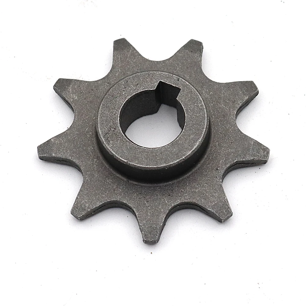 9/13 Teeth Electric Vehicle Type 410 Bike Chain Wheel Pinion Gear Motor Sprocket Carbon Steel Gear for Ordinary Bicycle Parts