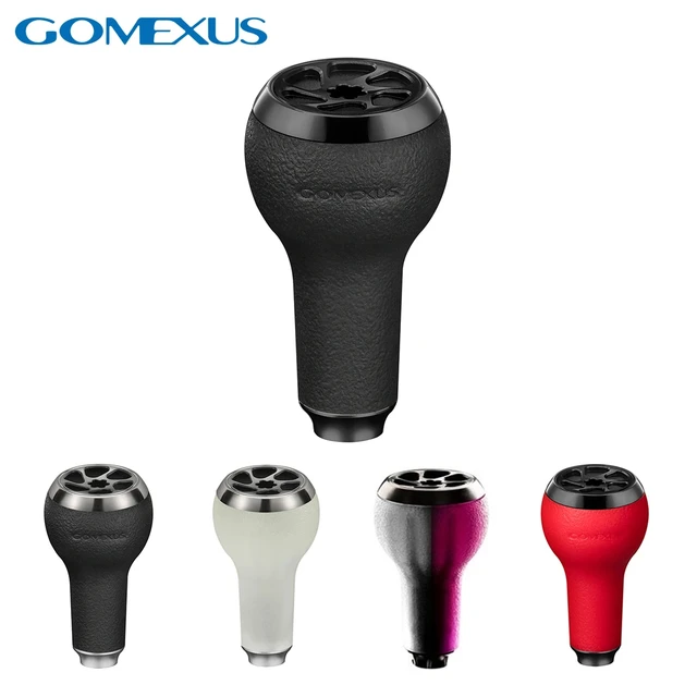 Enhance Your Fishing Experience with GOMEXUS 1 Piece A27 Bass Fishing TPE  Knob - Compatible for Shimano, Daiwa, and More