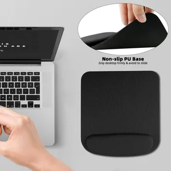 Ergonomic Mouse Pad with Gel Wrist Rest - Comfortable Keyboard Wrist Support for Office & Gaming, Non-Slip Base 1