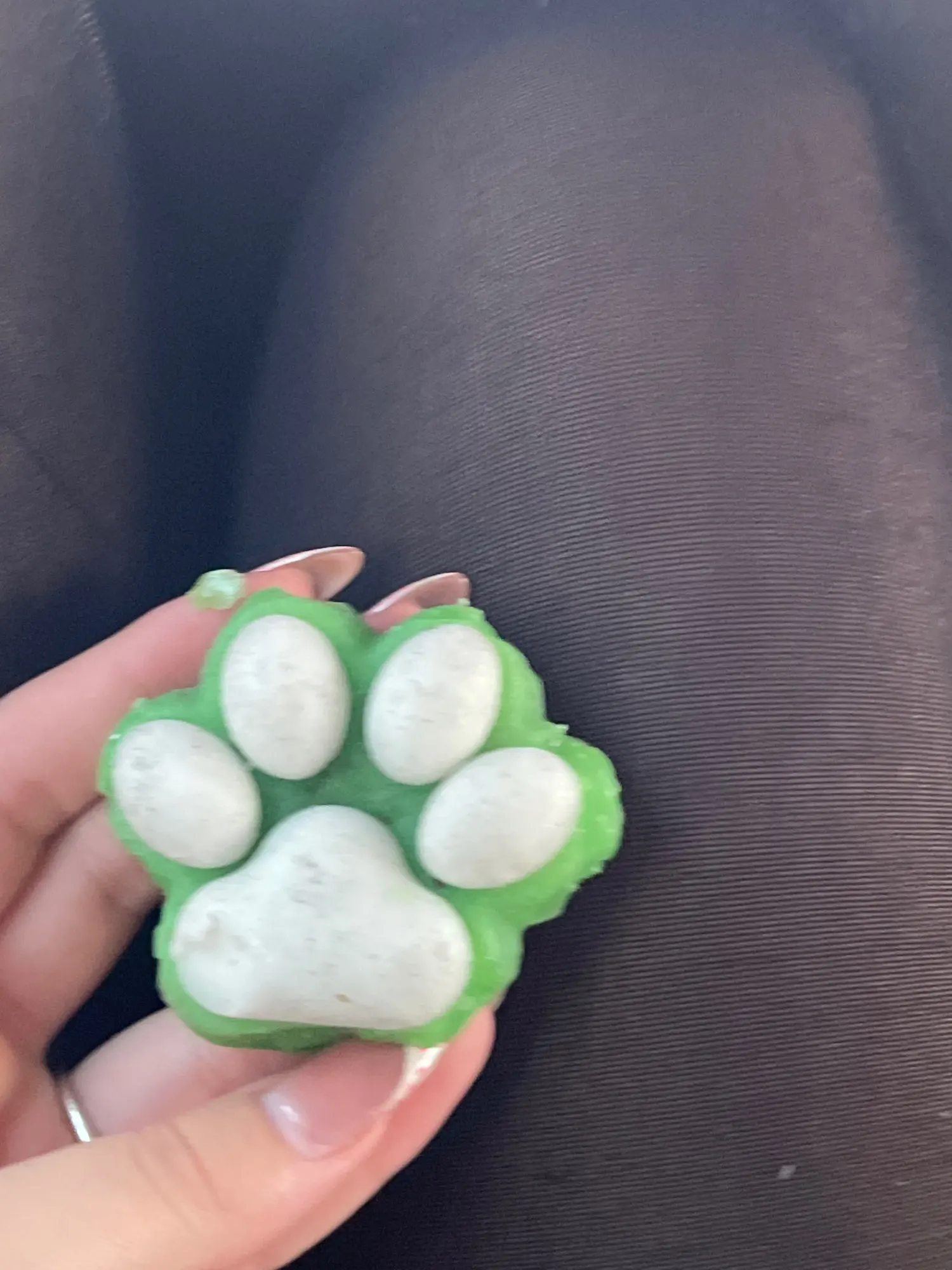 Mystery Fidget Toy Kawaii Cat's Paw,Simulated Food,Antistress Foot Squishy Toy, Squeeze Toy, Mochi Squishy, Stress Reliever Toys photo review