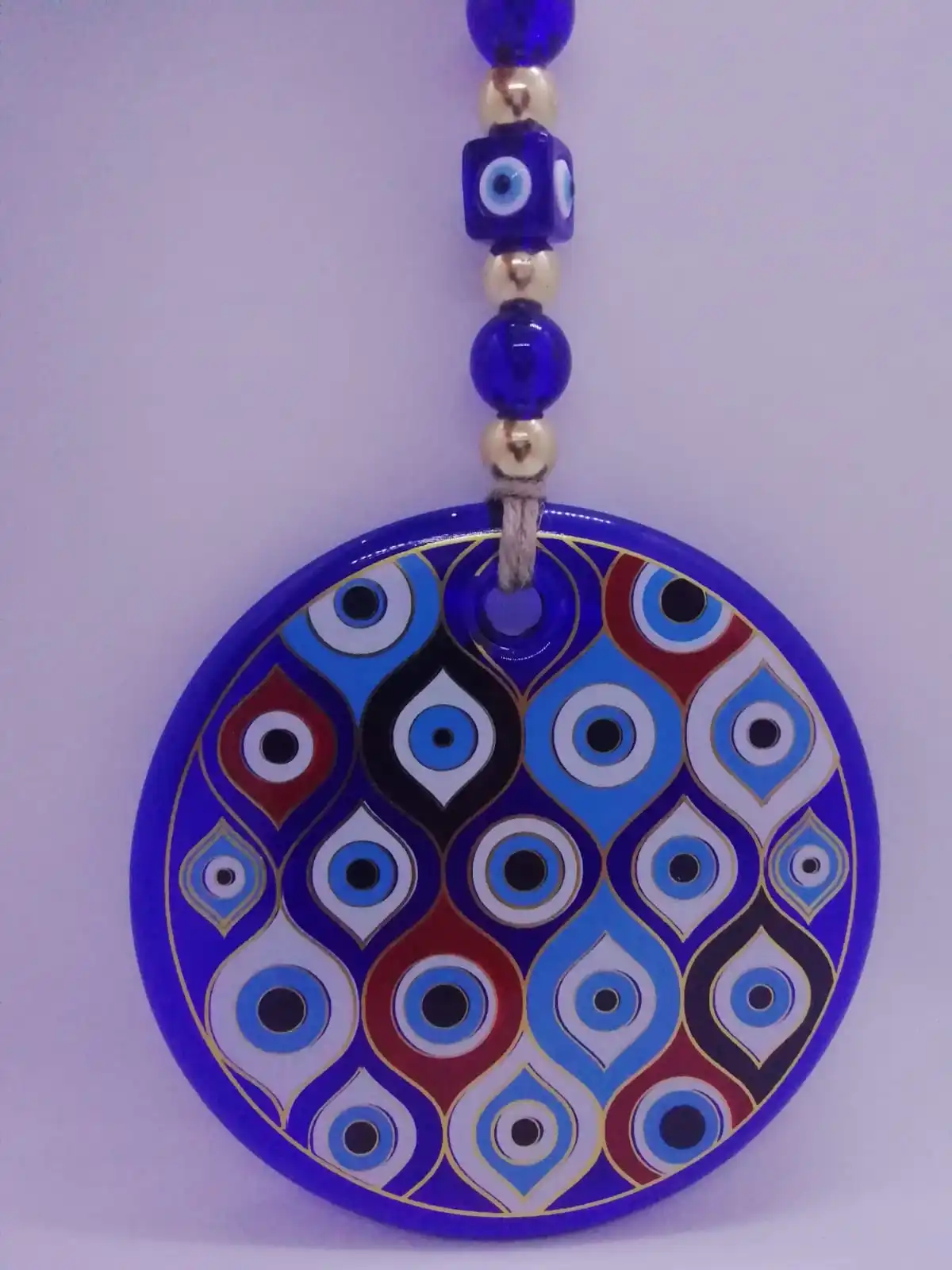 

Big Size Glass Turkish Blue Evil Eye Wall and Door Hanger