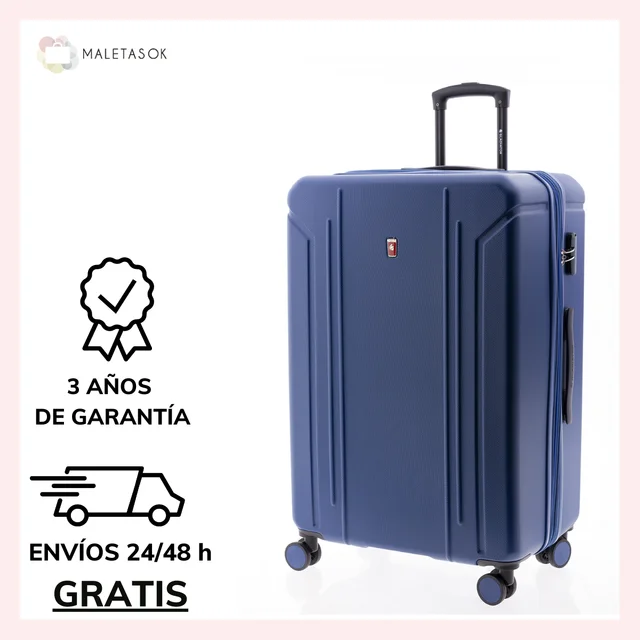 Maleta De Viaje Grande Para 23kg 4 Ruedas Giratorias