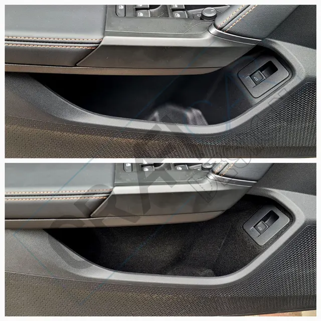 Comfort Set for Cupra Leon MK4 Storage Compartments Anti-Vibration Sound  Insulation Coating, Insulation Felt, Self-Adhesive