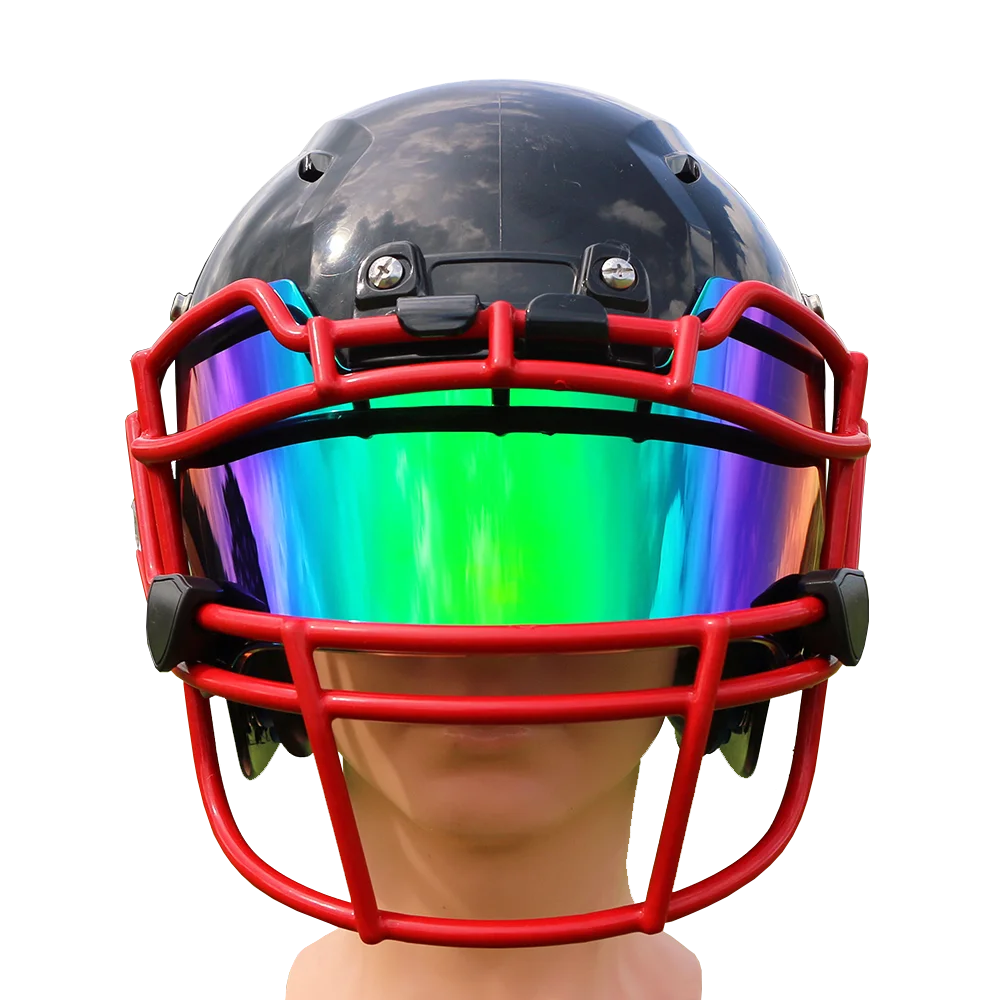 Youth Football Helmet 2-Pack Tinted Football Visors Fits Youth