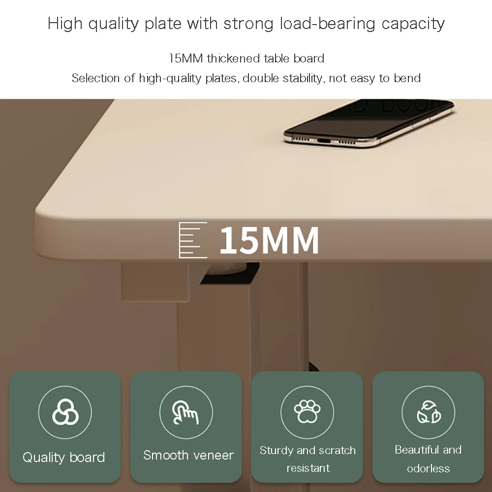 مكتب ألعاب 120 سم أبيض