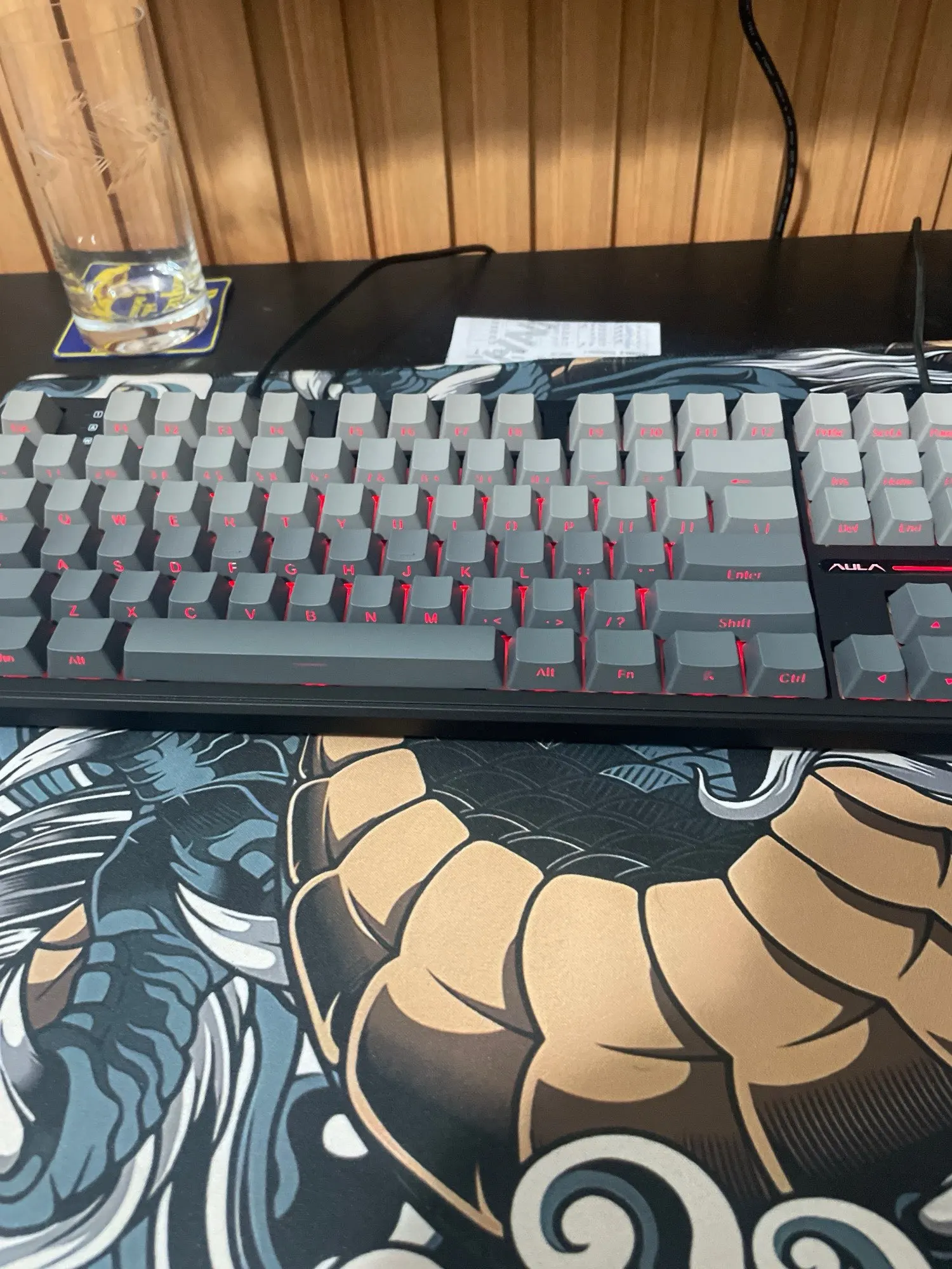 AULA F108Pro Wireless Bluetooth Mechanical Keyboard photo review