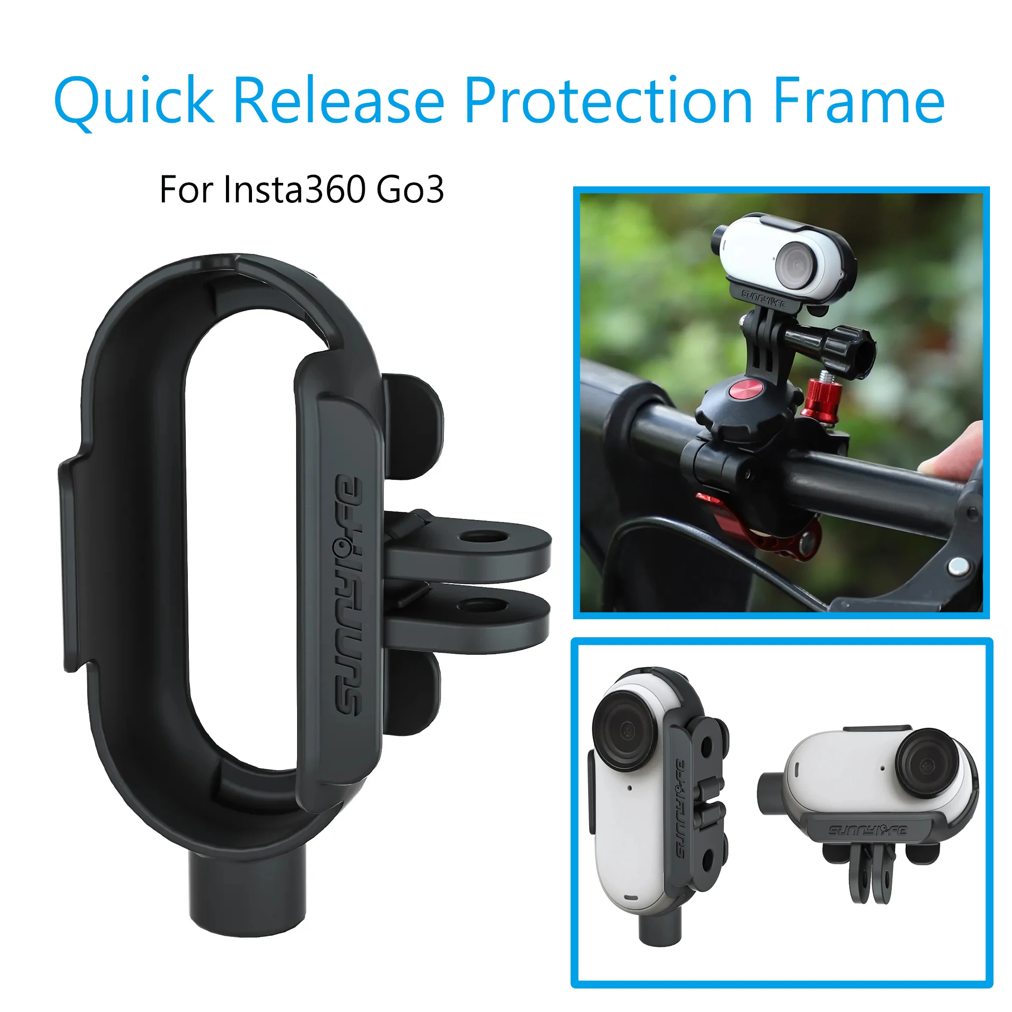 

Рамка для камеры Insta360 GO3 с большим пальцем, удлинитель, вертикальная рамка для камеры Insta 360 Go 3, аксессуары