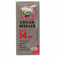 ORGAN HAX1 Household Sewing Machine Needles for SINGER & BROTHER, Sizes 9/65 to 21/130 - Image 5