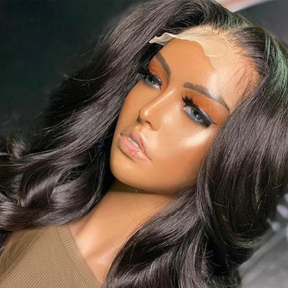 Human Hair Body Wave Lace Front Wigs T Part Lace Wigs for Brazilian
