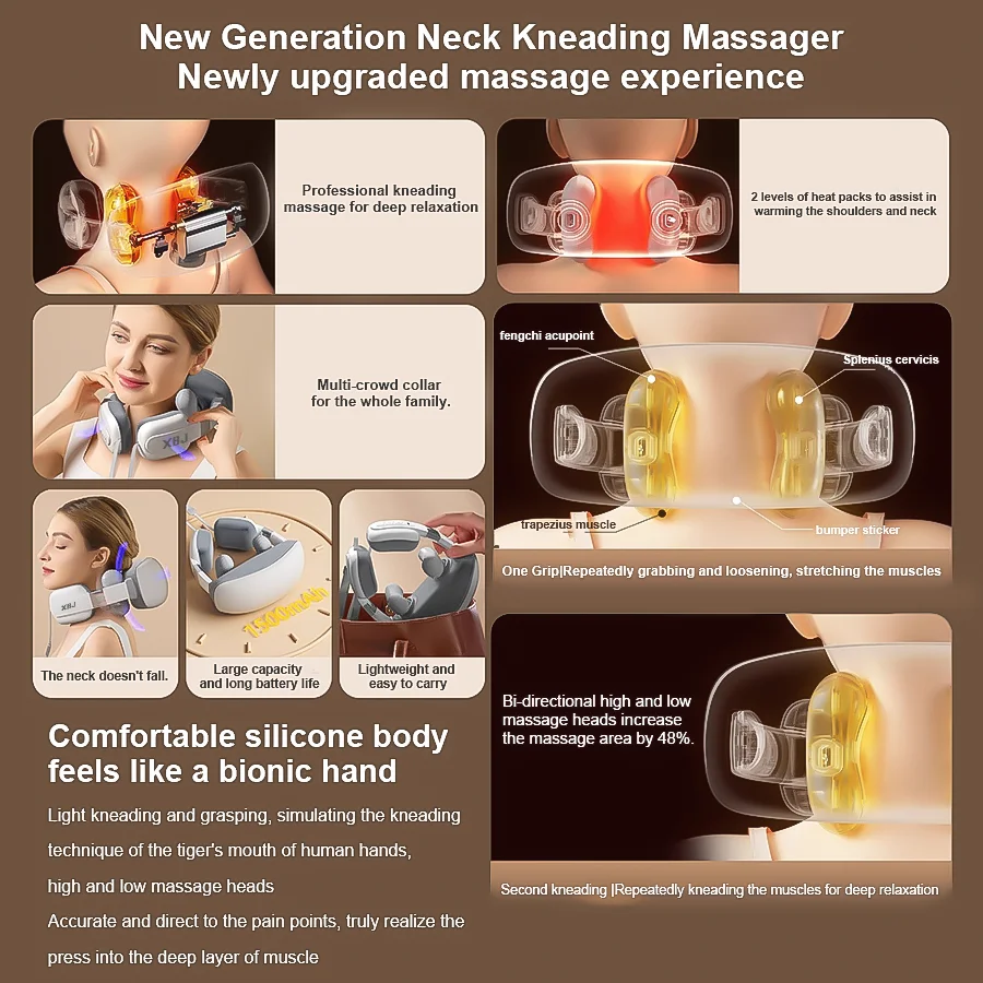 Heated Neck and Shoulder Massager