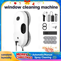Robot de nettoyage de vitres électrique 5600Pa, automatique et télécommandé, aspirateur pour le lavage des vitres, robot de nettoyage de vitres pour appareils ménagers 1