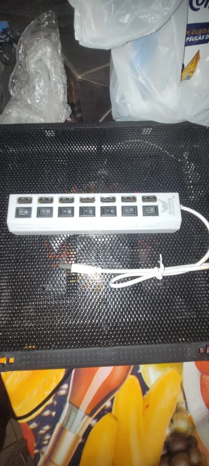 Extensão Hub Régua Usb 2.0 - 7 Portas Pc Hd Externo Pendrive photo review