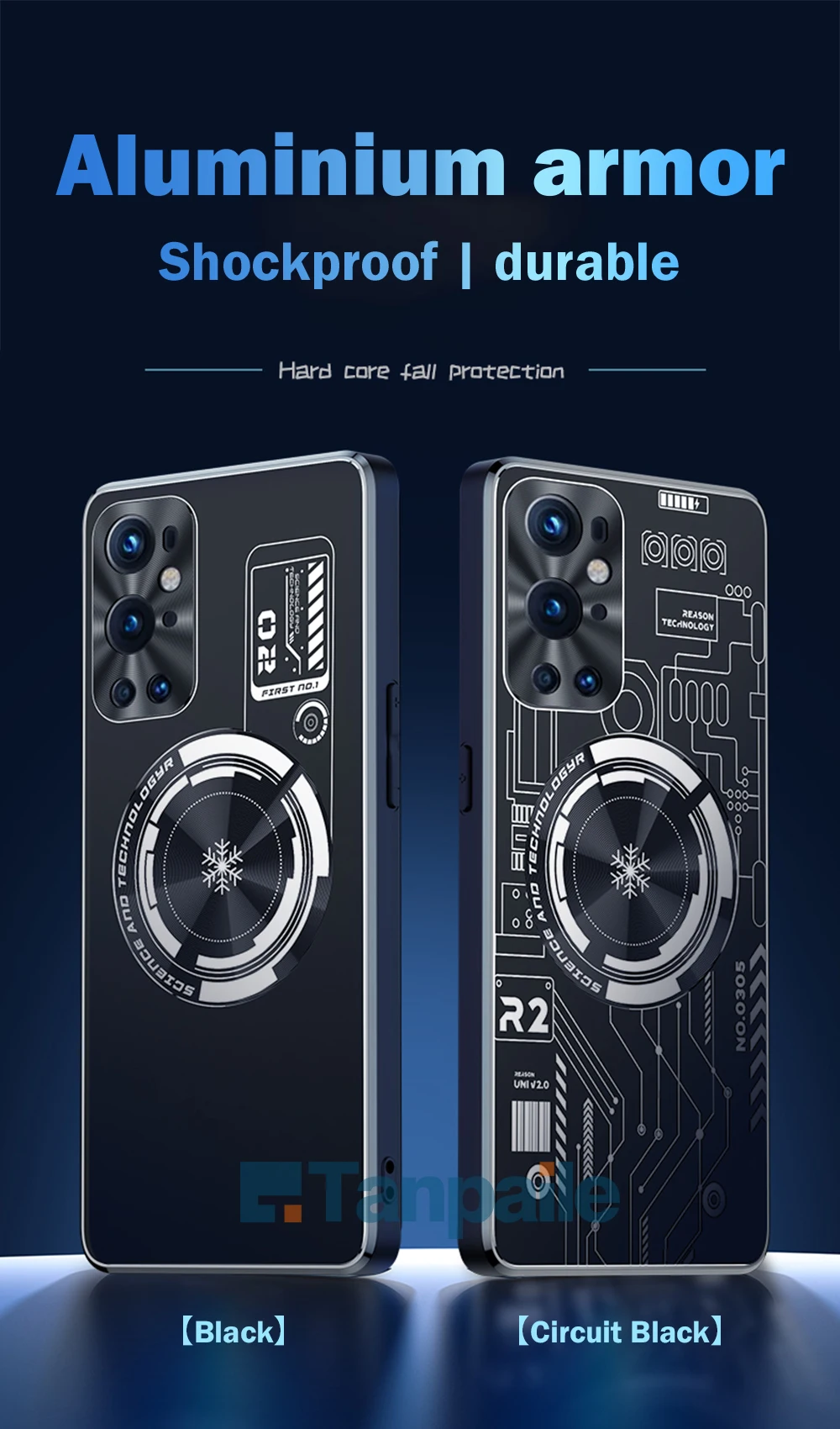 Magnetic Cooling Phone Case For Oneplus 9 Pro 9R 9RT ACE Pro 10T