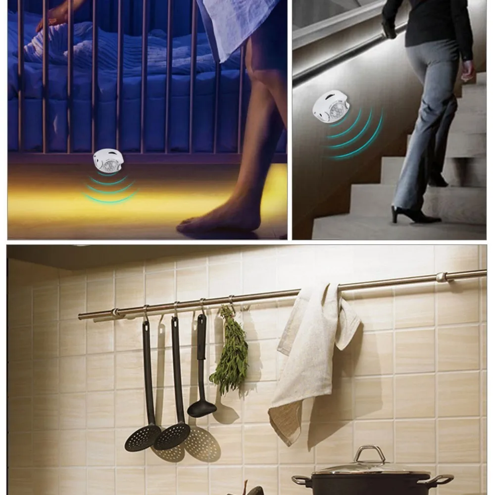 Motion Sensor PIR Motion Sensor PIR Sensor Switch Motion Sensor Switch Infrared Detector Sensor Sensor Detector Smart Switch 5V 24V Infrared Motion Detection LED Strip Light Mini Module Tape Automatic Human Body Controller