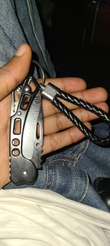 Faca de bolso dobrável de aço inoxidável, sobrevivência, caça, acampamento, pesca, portátil, transporte de frutas, ferramentas ao ar livre, sobrevivência, ferramentas manuais photo review