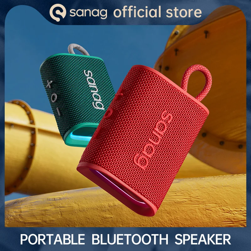 Bluetooth Speaker Portable Speaker Mini Bluetooth Speaker Sanag M13S PRO Bluetooth Speaker 5W IPX7 Waterproof Mini Outdoor Portable APP Control Wireless Speaker Subwoofer Hands free Call