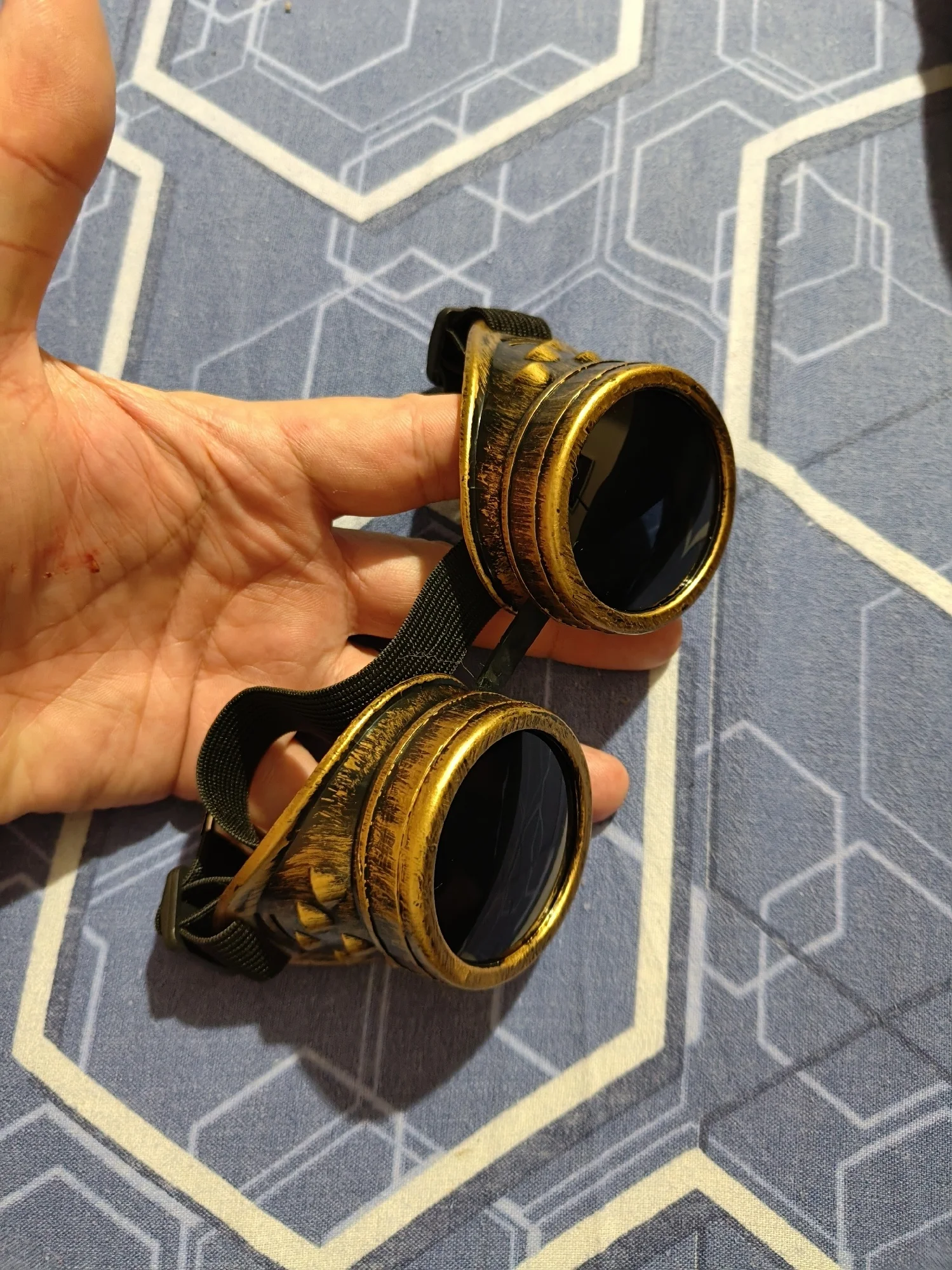 Bullseye Steampunk Goggles – Detroit Leather Company