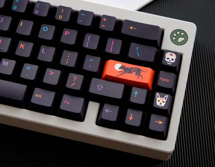 135 chaves gmk mictlan keycaps cereja perfil