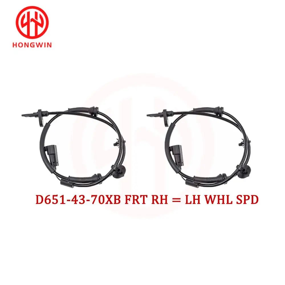 Front Rear Left Right Wheel Speed ABS Sensor D651-43-70XB D651-43