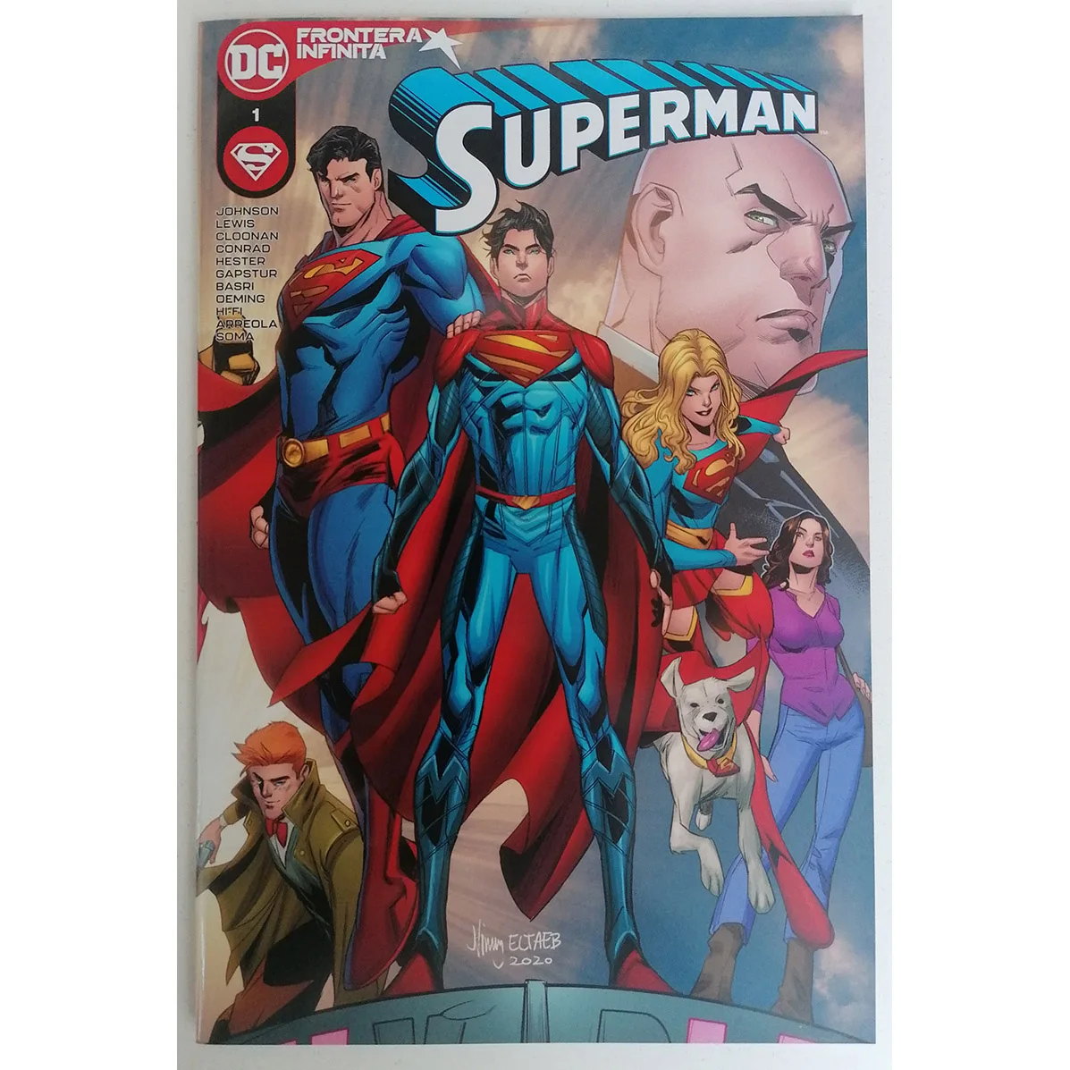 American Comic, Superman N. 1 / 111, Autore Michael Cx Oeming, Ed. Ecc, Fumetti In Spagnolo, Tebeo, Dc Universe, Serie Regular