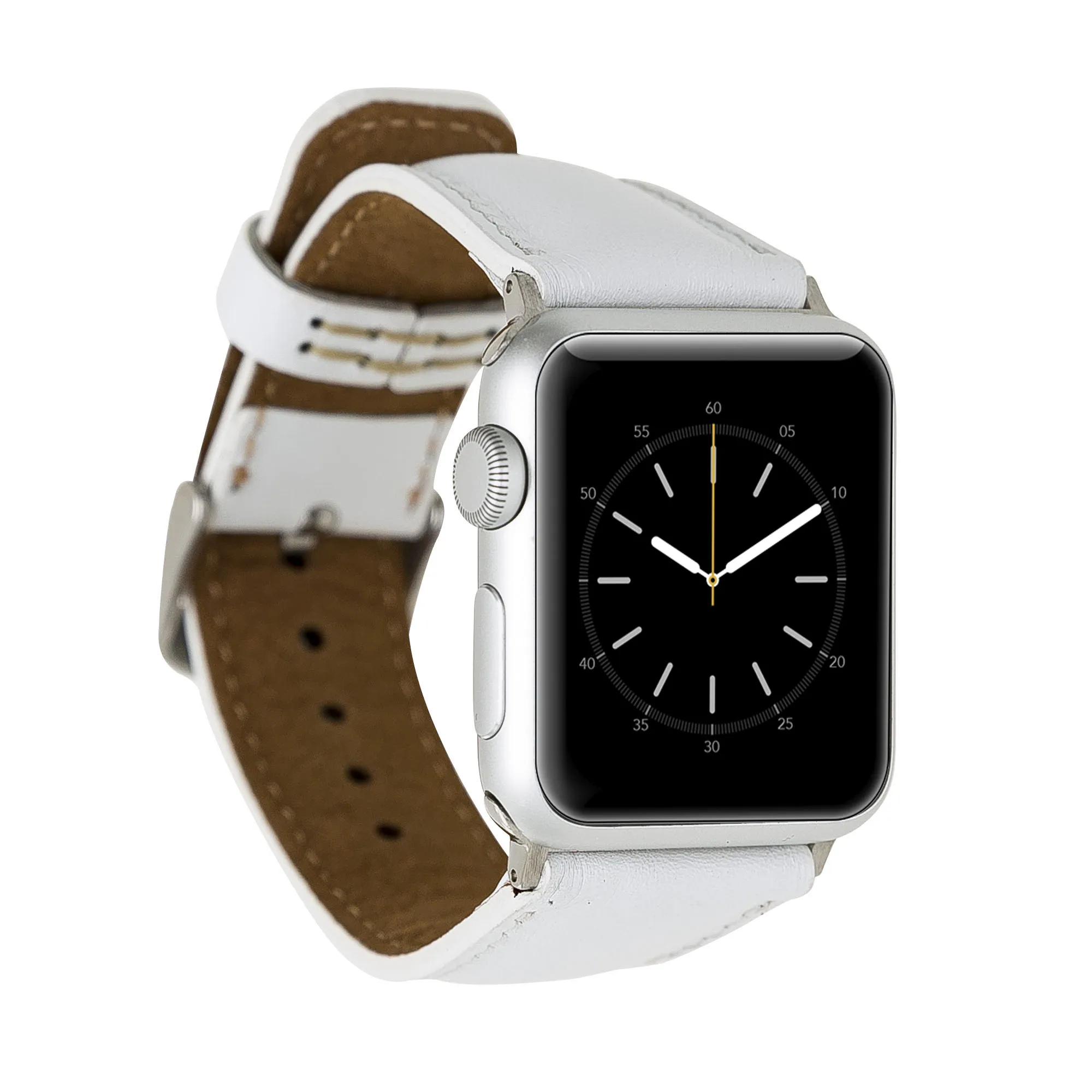 

BOULETTA CLASSIC Genuine Leather Handmade Watchband Cord for Apple iWatch 38-40-41-42-44-45mm Size and Connector Options