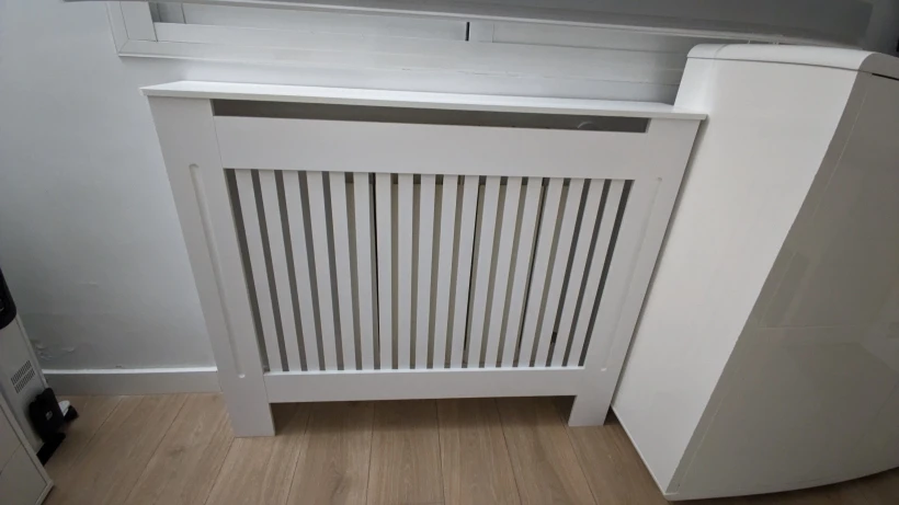 36.2 Inch Tall Large Radiator Cover Horizontal Vertical Cabinet Mdf Grill Shelf S/M/L/XL photo review