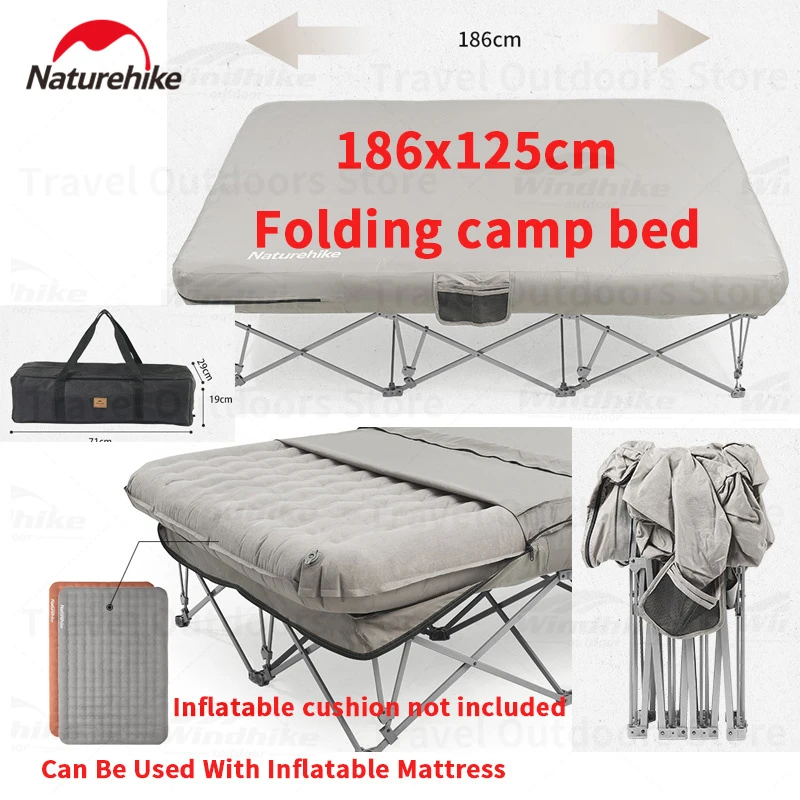 Naturehike Double Size Camping Cot Canvas Tent Naturehike Person