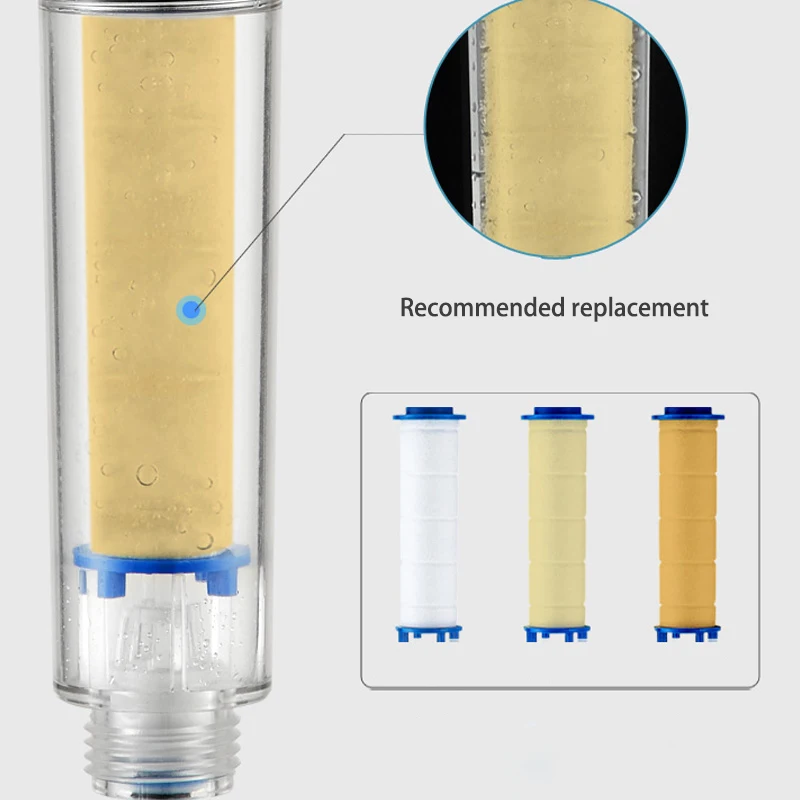 Filter shower head 3/5/10 Pcs replacement remove chlorine/fluoride/hard water/calcario hygienic bathroom accessories