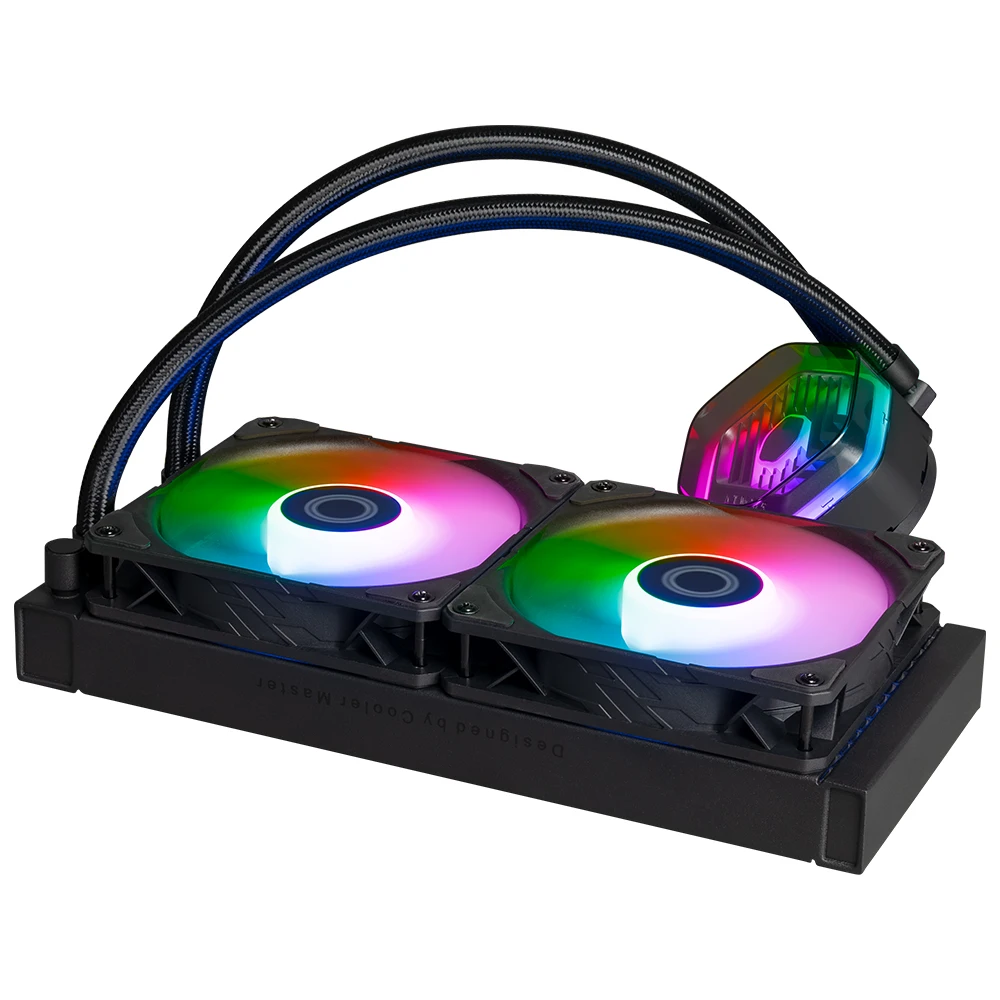 Cooler Masterliquid 240 Atmos Black Cpu Water Cooler - AliExpress