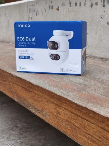 360° View WiFi 6 Camera for Home Security 24/7 Recording Auto-Tracking