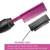 GOIPLE 2 in 1 Electric Heat Comb Hot Hair Straightener Curling Iron for Wigs and Hair Styling Tools beginner Hair Extension Kit 5