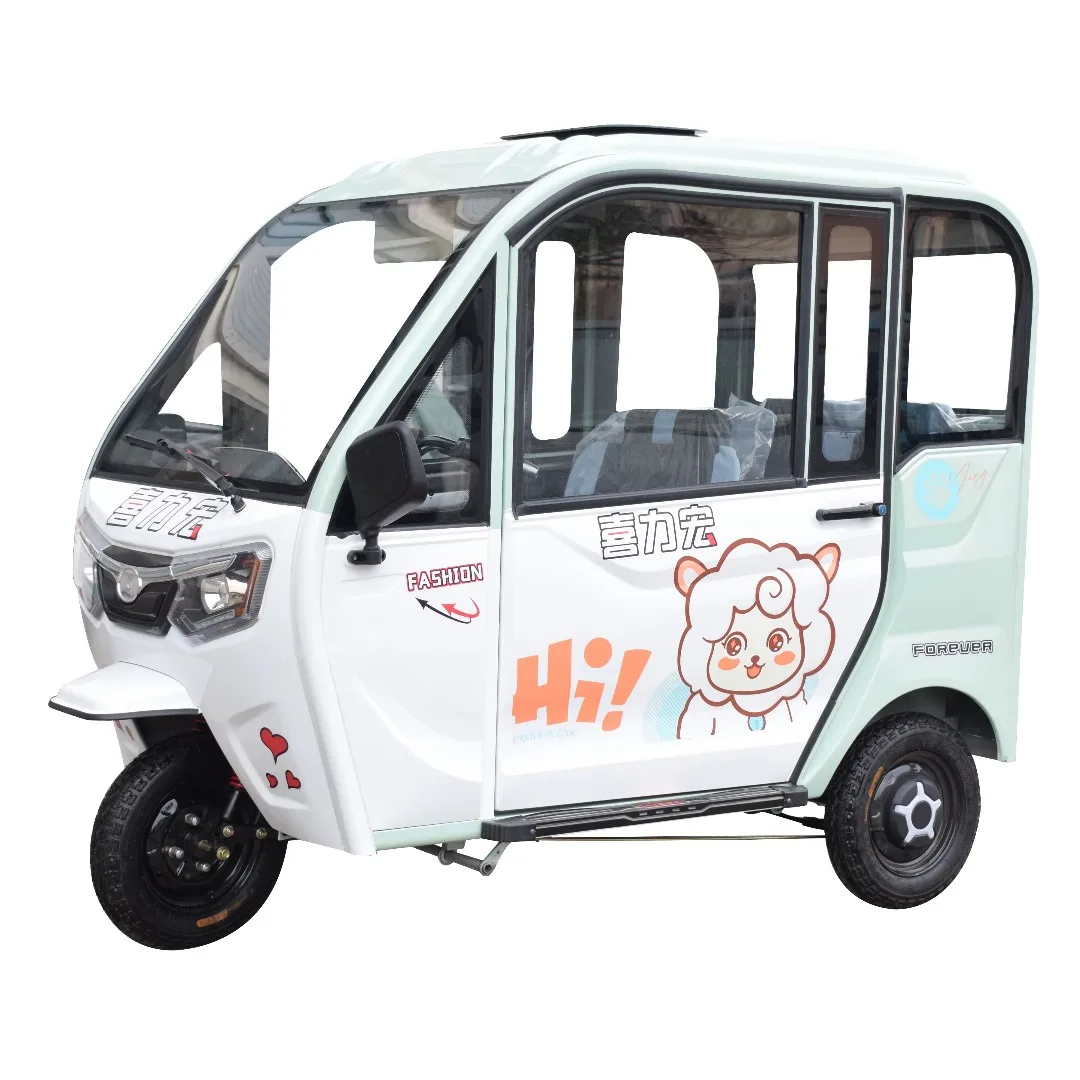 Discount offer New Arrival Adult Electric Tricycle Vehicle 3 Wheels Family Mobility Scooter Tuk Tuk Car For Sale Customizable
