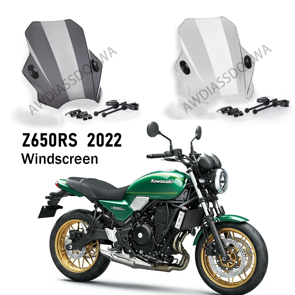 Z650RSMotorcycleAdjustableWindScreenWindshieldForKAWASAKI