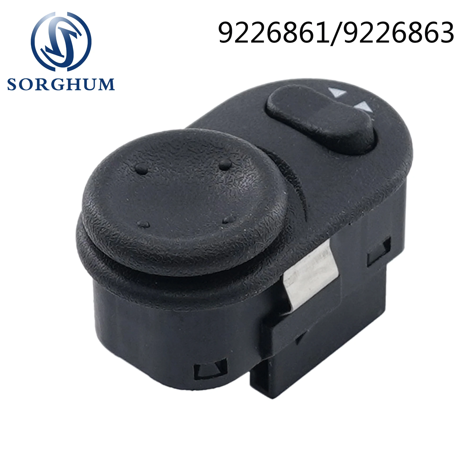 Sorghum Car Outside Rear View Mirror Control Adjuster Switch Knob 9226861 9226863 For Opel Vauxhall Astra-G MK 1998 1999 - 2005 car steering column switch cruise control for opel for astra g 1998 2004 for zafira a 1998 2005 auto parts 90560990 1241348