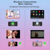 Wireless CarPlay Android Auto Decoder For Land Rover Jaguar Range Rover Evoque Discovery Bosch Harman BT Mirror Link AUX Module 3