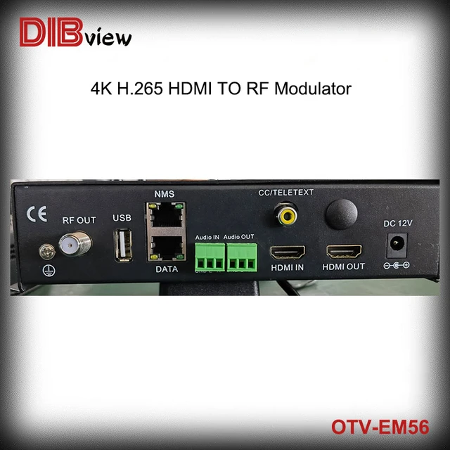 Home Version Video Distribution Network 4k 50/60p H264 H265 Dvb-c Dvbt Isdb-t Atsc Rf Encoder - Satellite Tv Receiver - AliExpress